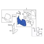LK4Z17683FA - Body: Mirror Assembly for Ford: E-Transit, Transit-150, Transit-250, Transit-350, Transit-350 HD Image