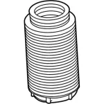 JX6Z18A047A - : Dust Shield for Ford: Bronco Sport, Escape, Maverick, Mustang Mach-E | Lincoln: Corsair Image