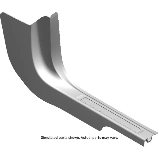 84206229 - : Jet Black Front Passenger Side Door Sill Garnish Molding for GMC: Acadia Image