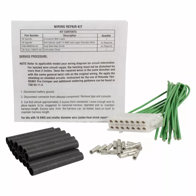 DU2Z14S411XA - : Wire Assembly for Ford Image
