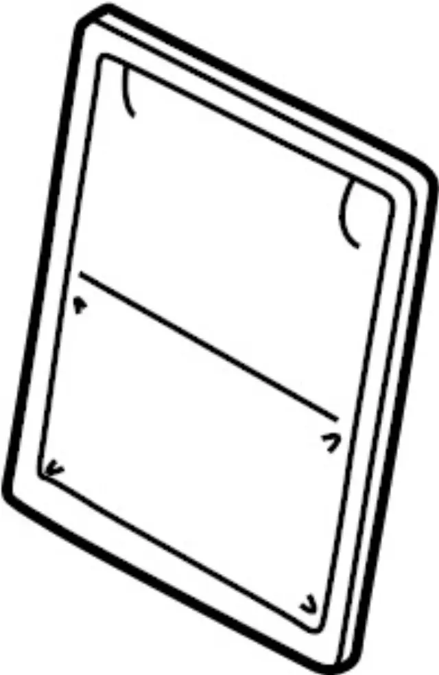 876403W864 - Body: Seat Back Panel for INFINITI: QX4 Image