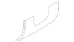 90668921087J69 - Body: Column Cover for Mercedes-Benz Image