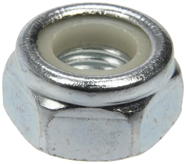 433010 - : Hex Lock Nuts With Nylon Ring-Class 8- Thread Size M10-1.25, Height 10mm for Dorman Image