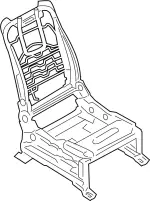 871011LK7A - Body: Seat Frame for Infiniti Image