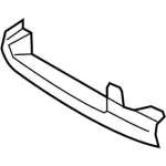 FA1Z58647K11AE - Body: Front Cover for Lincoln: MKX Image