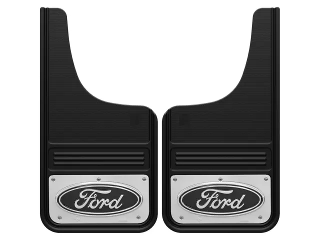 VHC3Z16A550E - Exterior: Splash Guards, Gatorback By Truck Hardware for Ford: E-350 Super Duty, E-450 Super Duty, F-250 Super Duty, F-350 Super Duty, F-450 Super Duty, F-550 Super Duty Image