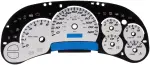 100103B - Body: Instrument Cluster Upgrade Kit - White Without Transmission Temperature for Dorman Image