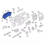 KB3Z10849A - Body: Cluster Assembly for Ford Image