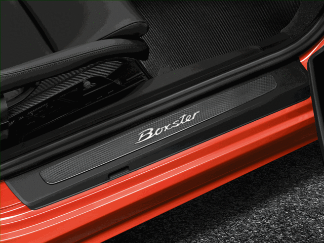 98104480021 - Exterior: Door Entry Guards In Carbon for Porsche: 718 Boxster Image