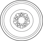40300CG077 - : Wheel, Spare for INFINITI: FX35, FX45 Image