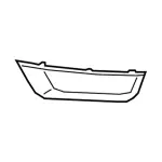 KA1Z17E811AB - Body: Trim Bezel for Lincoln: Nautilus Image