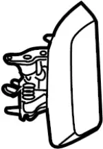 82607ZC30A - : Ord Frm SRS - Handle Assembly - Rear Door Outer for Infiniti Image