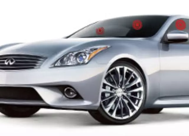 Vehicle Alarm Impact Sensor - Infiniti (999M2VW002)