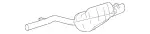 172491200164 - Exhaust System: Rear Muffler for Mercedes-Benz Image