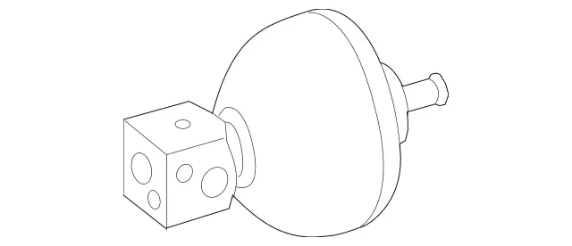 2223200515 - Springs, Suspension and Hydraulics: Hydraulic Accumulator for Mercedes-Benz: Maybach S550, Maybach S560, Maybach S600, Maybach S650, S450, S550, S550e, S560, S600, S63 AMG, S65 AMG Image image