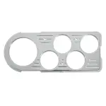 7046 - : DASH PANEL, FORD TRUCK 48-50, 1 X 3-1/8", 4 X 2-1/16", BILLET for AutoMeter Image