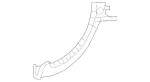 2176930500 - : Hinge Cover for Mercedes-Benz Image
