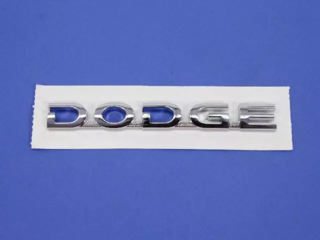 5116021AA - Exterior Ornamentation: Dodge Nameplate for Mopar Image