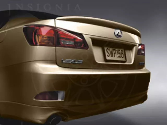PT47A5307004 - Exterior: Rear Spoiler - Golden Almond Metallic 4T1 for Lexus: IS F, IS250, IS350 Image