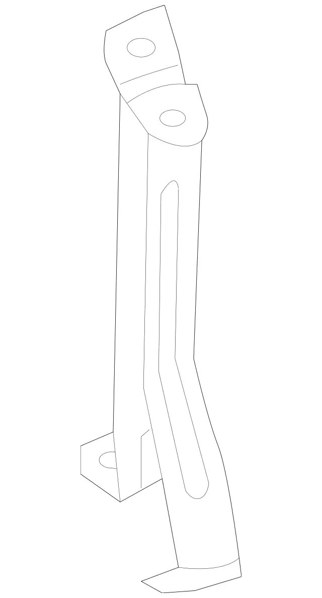 2045241440 - Chassis Sheet Metal Parts/Air Intake: Holder for Mercedes-Benz: C250, C300, C350, CLS400, CLS550, E250, E350, E400, E550 Image image