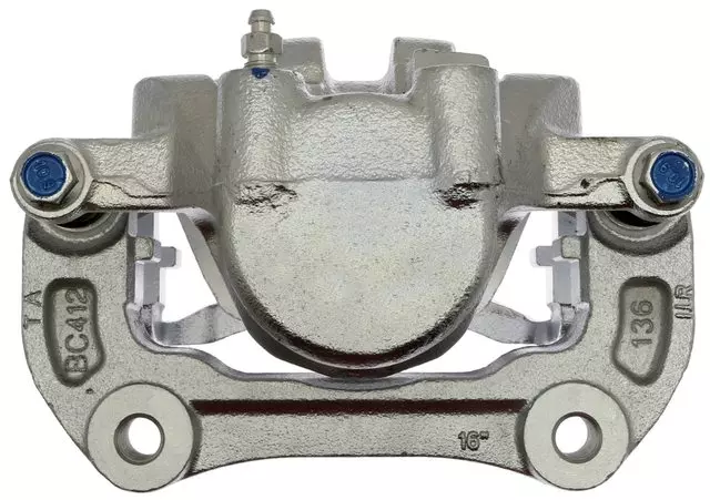 Front Driver Side Disc Brake Caliper Assembly With Ceramic Pads (Loaded Coated), Remanufactured - GM (19364760)