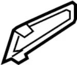 806524GA0A - Body: Handle, Outside Gasket for INFINITI: Q50, Q60 Image