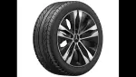 20640173007X23 - : 5-Twin-Spoke Wheel, 7, 5 J X 18 Et 40, Black for Mercedes-Benz Image
