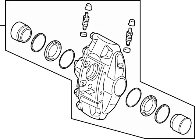 44011JL02A - Brakes: Caliper for Infiniti Image