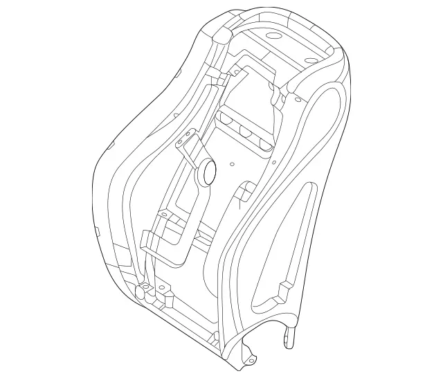 1679102706 - Driver Seat: Padding, Frt. Seat Backr for Mercedes-Benz: GLE350, GLE450, GLE450e, GLE53 AMG, GLE580, GLE63 AMG S, GLS450, GLS580, GLS63 AMG, Maybach GLS600 Image image