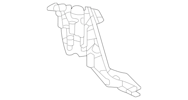 1678803900 - Attachment Parts: Basic Carrier, Bumper for Mercedes-Benz: GLE350, GLE450e, GLE580 Image image