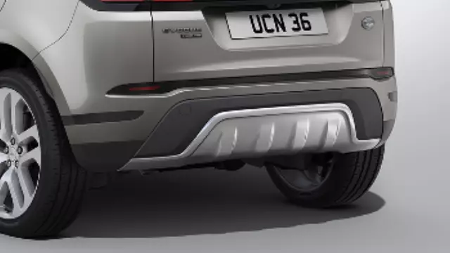 VPLZP0368 - Exterior: Stainless Steel Undershield - Rear for Land Rover: Range Rover Evoque Image
