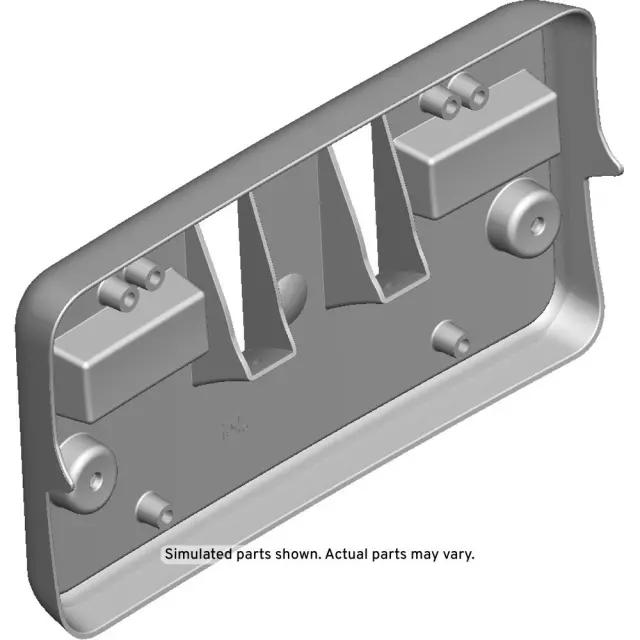 84428906 - Body: License Bracket for GMC: Sierra 1500, Sierra 1500 Limited Image