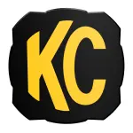 5325 - : KC Shield FLEX ERA 4 Black EA for KC HiLiTES Image
