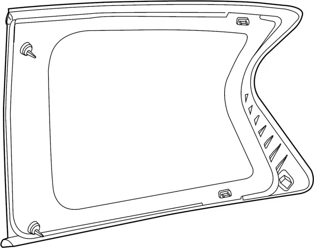 833019NP0A - Body: Quarter Glass for INFINITI: JX35, QX60 Image