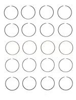 S86634STD - : Engine Piston Ring Set for Enginetech Image