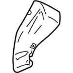 KK3Z17D550AB - : Mirror Cover for Ford: E-Transit, Transit-150, Transit-250, Transit-350, Transit-350 HD Image