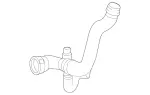 1665005275 - Radiator: Coolant Hose for Mercedes-Benz Image