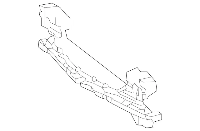 1668850937 - Detachable Parts: Impact Absorber for Mercedes-Benz: GL350, GL450, GL550, GL63 AMG, GLS350d, GLS450, GLS550, GLS63 AMG Image image
