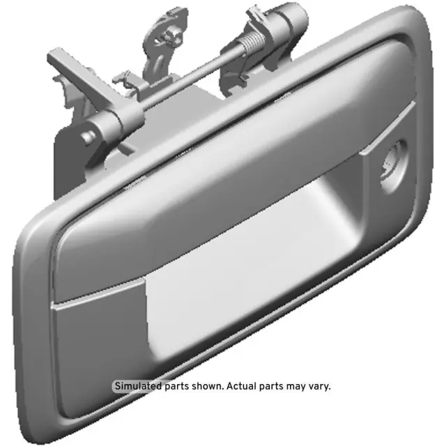84203908 - Body: Handle for Chevrolet: Silverado 1500, Silverado 2500 HD, Silverado 3500 HD | GMC: Sierra 1500, Sierra 2500 HD, Sierra 3500 HD Image