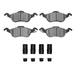 4000081601 - : DFC HybriDynamic Brake Pads Hrdwr Kit for DYNAMIC FRICTION Image