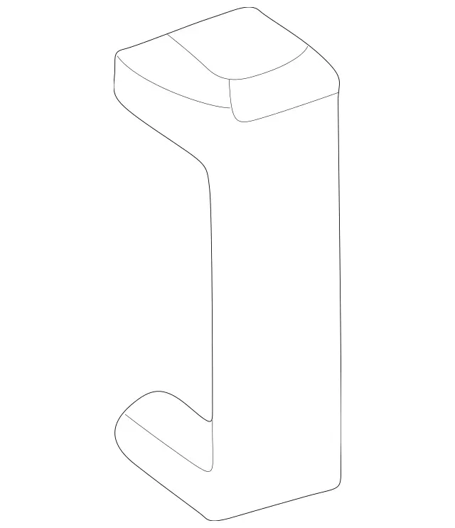 2038850042 - Attachment Parts: Bracket for Mercedes-Benz: 180C, C230, C320 Image image