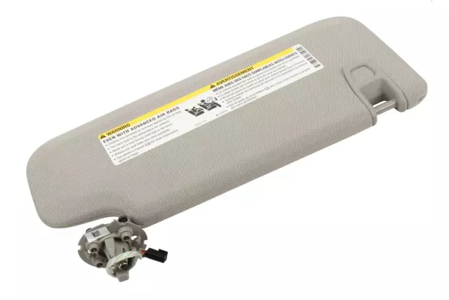 Light Titanium Driver Side Sun Visor - GM (22980064)