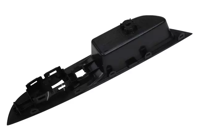 Jet Black Rear Passenger Side Door Armrest Switch Mount Plate - GM (42488516)