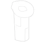 2137660200648Q96 - Body: Lock Knob Bezel for Mercedes-Benz Image