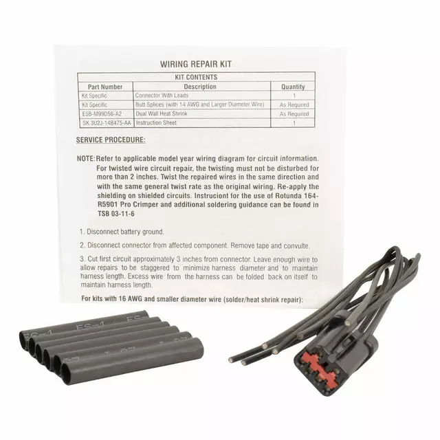 Wire Assembly - Ford (3U2Z-14S411-HMB)