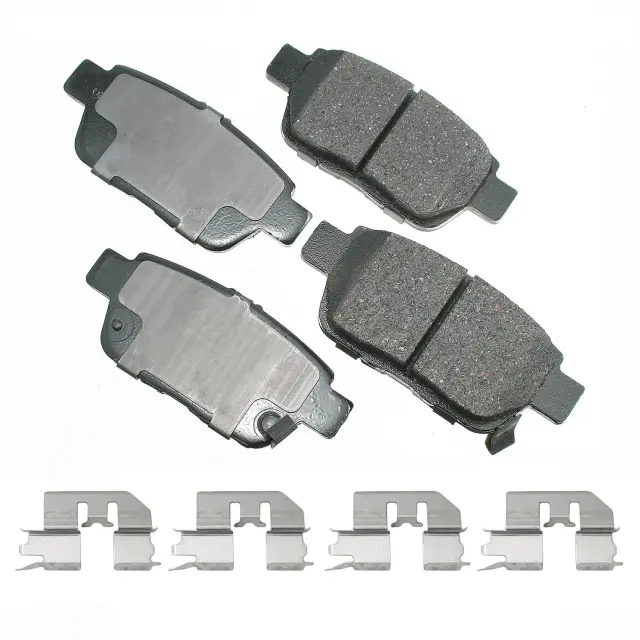 ACT1103 - : Akebono ProACT Ultra Premium Ceramic Disc Brake Pad Kit for AKEBONO Image