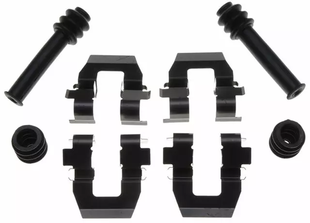 18K459X - Brake: Rear Disc Brake Caliper Hardware Kit with Clips, Seals, and Bushings for Saturn: SC, SC1, SC2, SL, SL1, SL2, SW1, SW2 Image