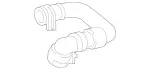 2425063235 - Heating and Ventilation: Molded Hose for Mercedes-Benz Image