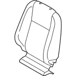 GK4Z9964416FA - Body: Seat Back Cover for Ford Image image
