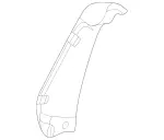 2129140511 - Driver Seat: Upholstery Plate for Mercedes-Benz Image